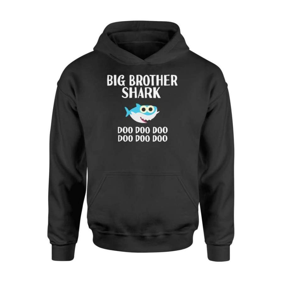 Brother Shark Doo Doo Shirt Halloween Christmas Boys Men – Standard Hoodie