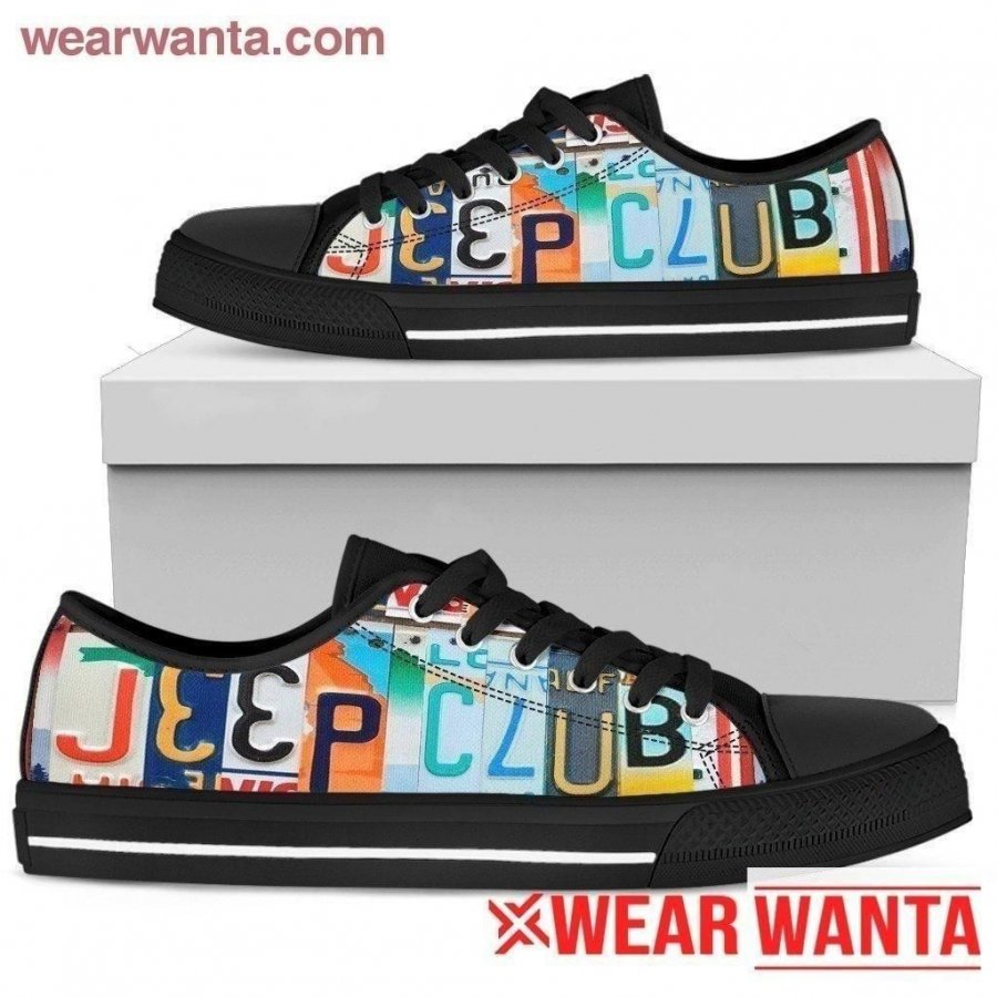 Jeep Club Jeep Lover Women's Sneakers Converse Style Nh08