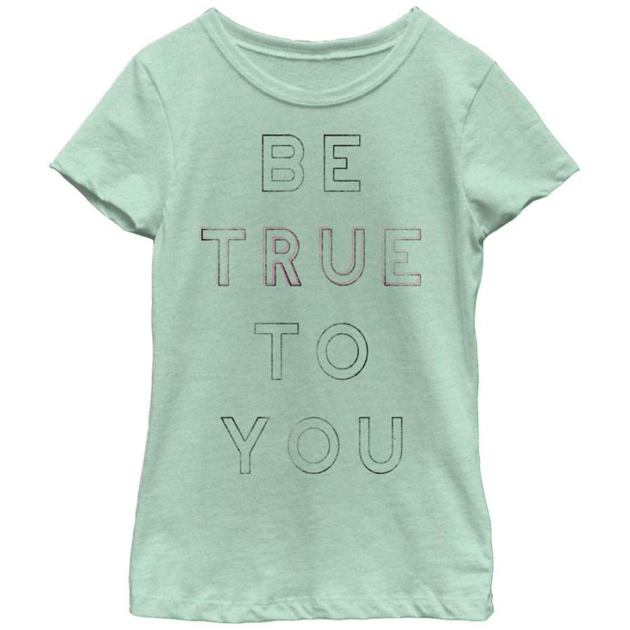 CHIN UP Girl’s True to You  T Shirt Mint