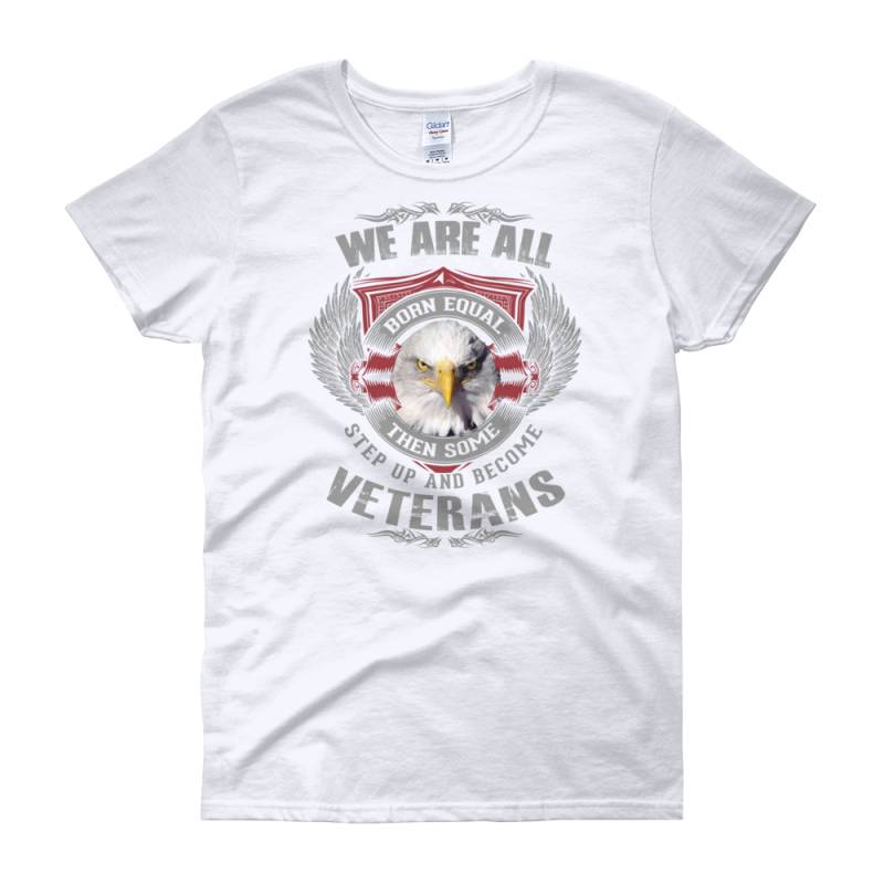 We are born Veterans Women’s short sleeve t-shirt