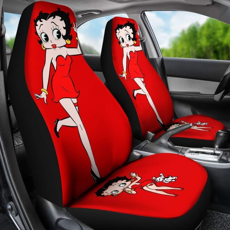 Betty Boop Girl Car Seat Covers Fit Fit Apparel