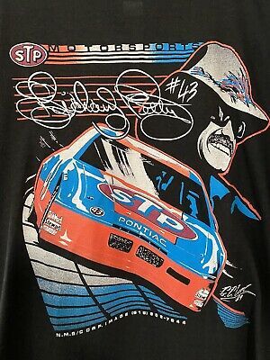 Vintage Rare 1989 Richard Petty Nascar T Shirt 43 Stp King Usa  M Excellent 2798