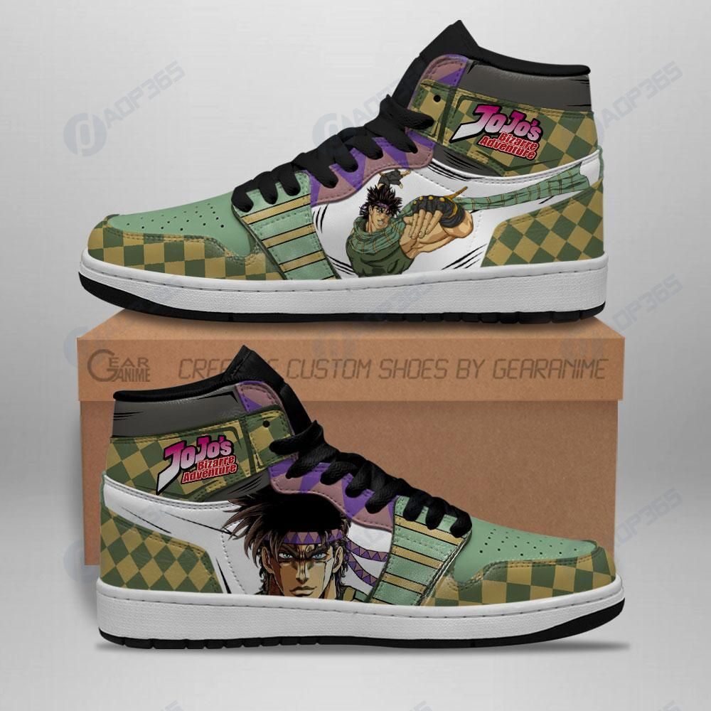 Jojos Bizarre Adventure Sneakers Joseph Joestar Anime Shoes Air Jordan 13 Shoes Hajd2403517