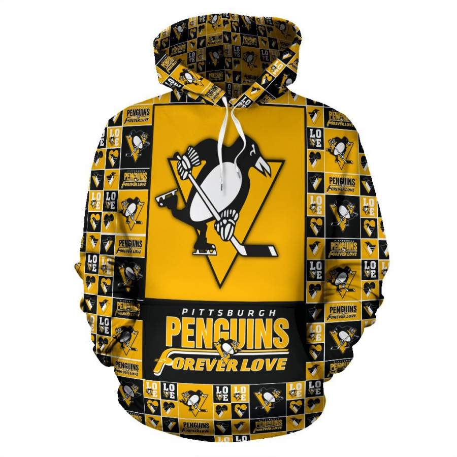 Pittsburgh Penguins Hoodies All Over Print