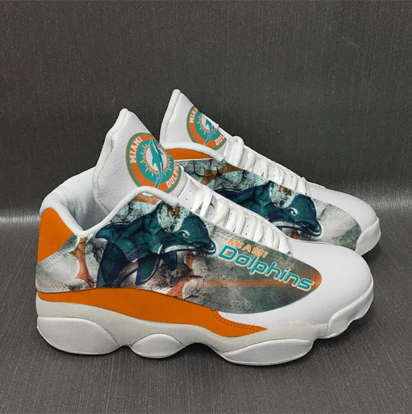 Miami Dolphins Form Air Jordan 13 Sneakers T326