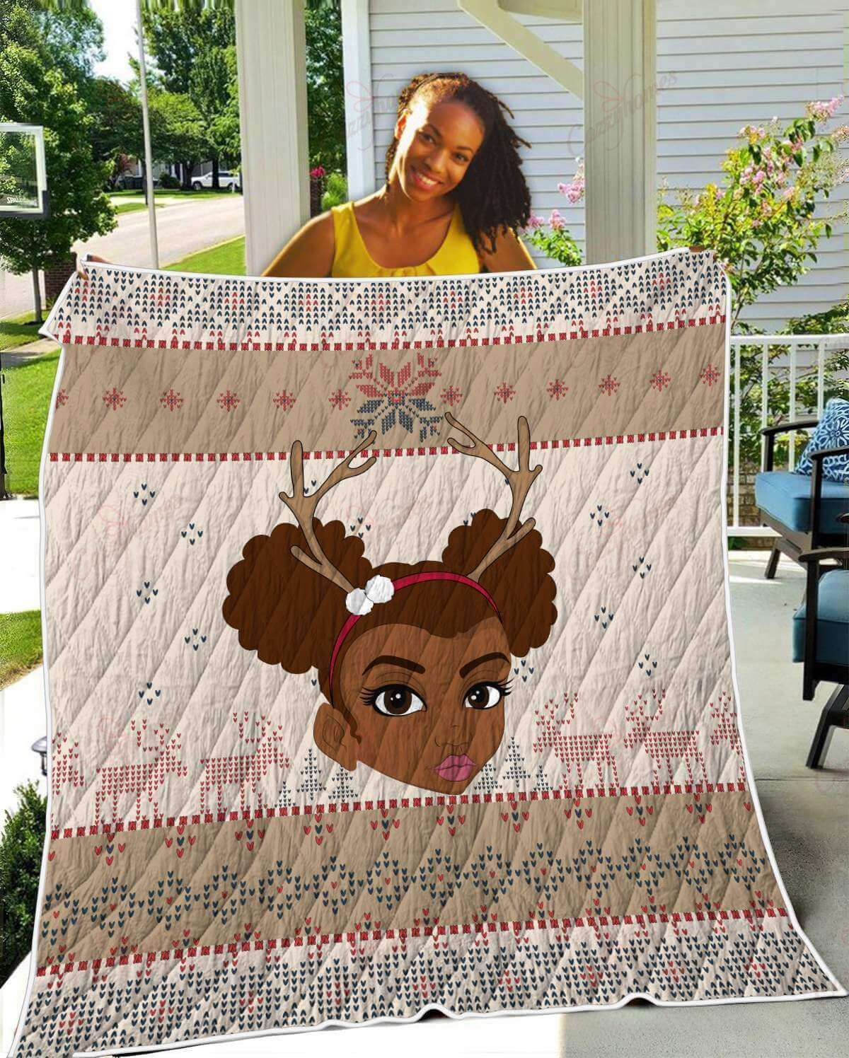 African American YU0504484CL Quilt Blanket