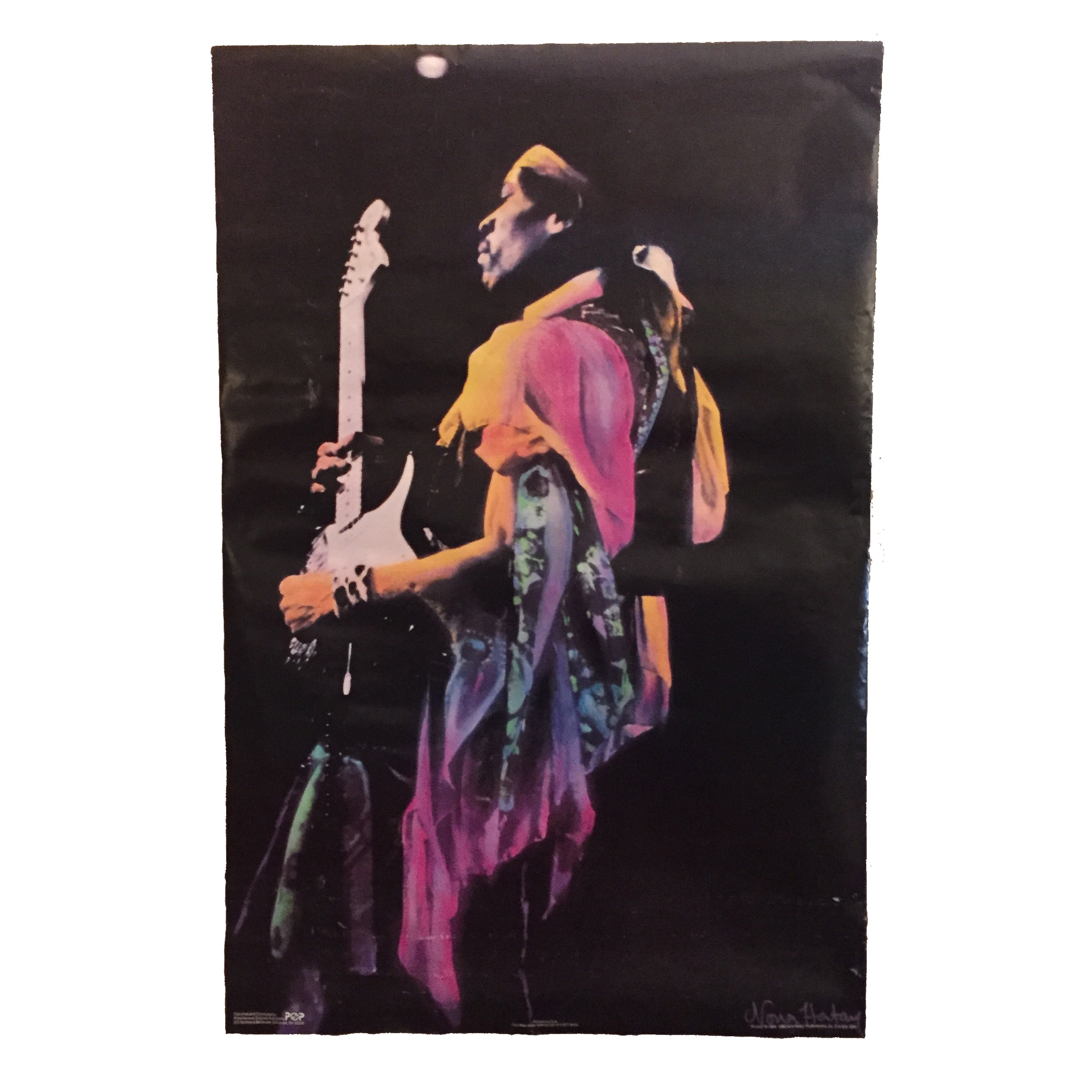 Vintage Jimi Hendrix “Nona Hatay” Poster