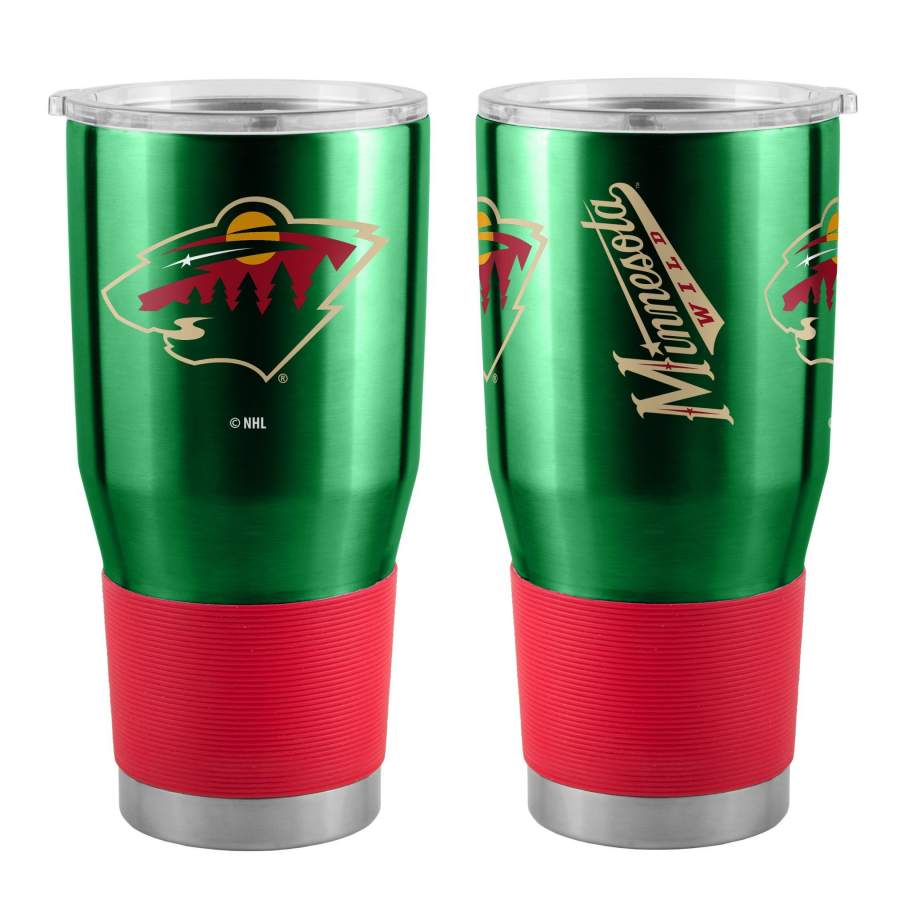 Minnesota Wild Premium Ultra Travel Stainless Steel Insulated Tumbler Cupgreen