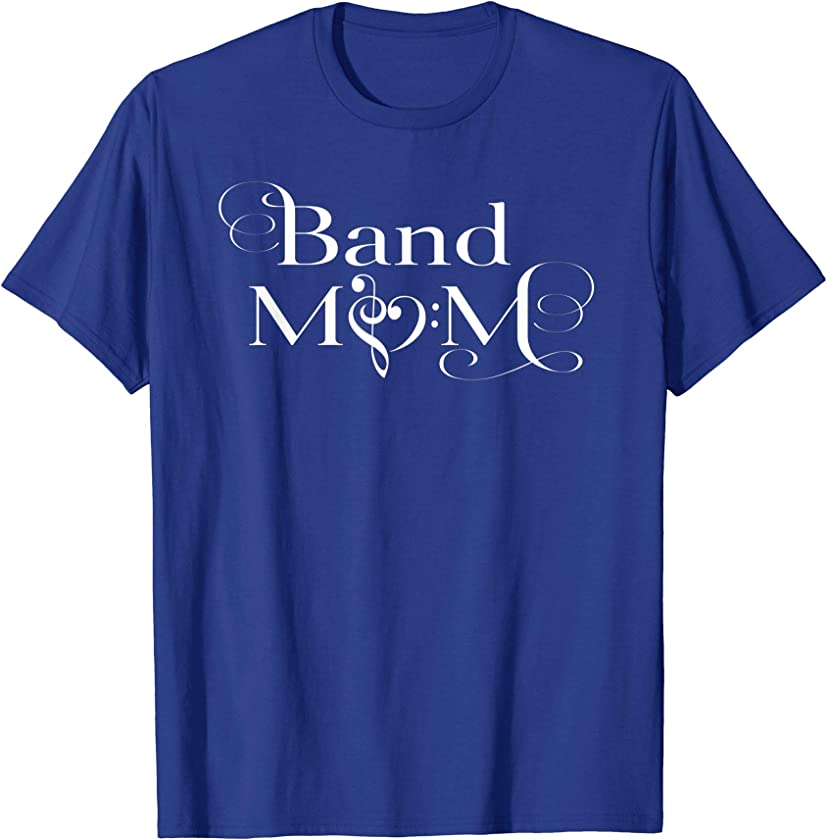 Band Mom Cute T Shirt for Musical Mothers Gift Clothing