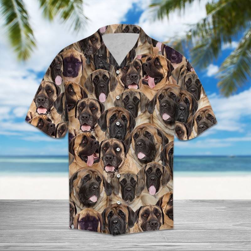 English Mastiff Awesome Hawaiian Shirt Ha111437