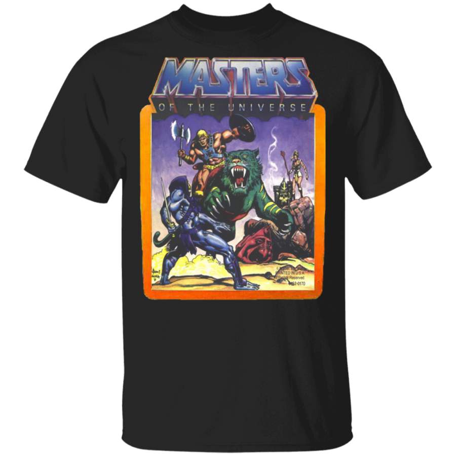 He-Man Masters of the Universe Battle Scene with Skeletor Shirt