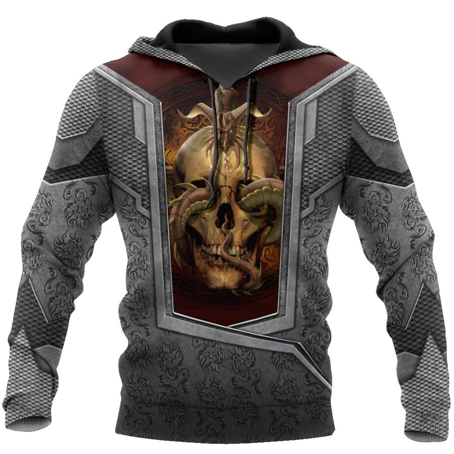 3D Tattoo and Dungeon Dragon Hoodie HAC020113