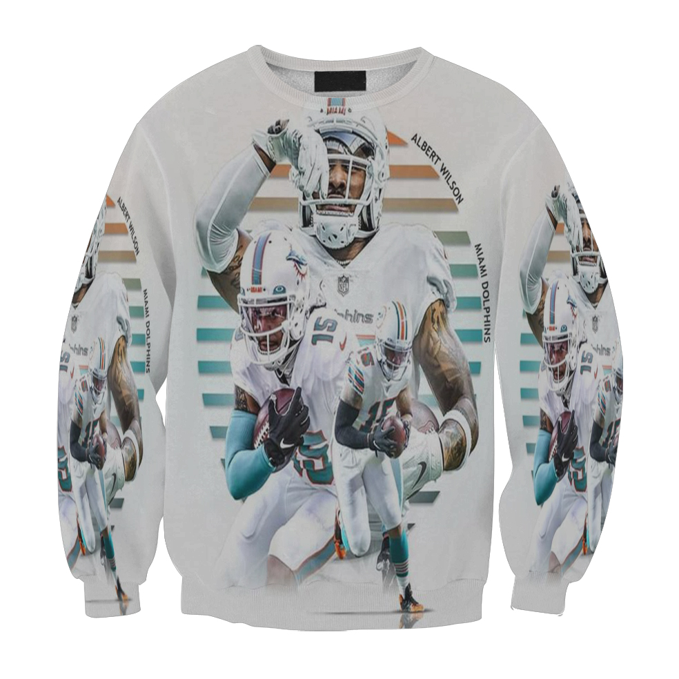 Miami Dolphins Albert Wilson1 Gift For Fan 3D Full Printing Sweatshirt