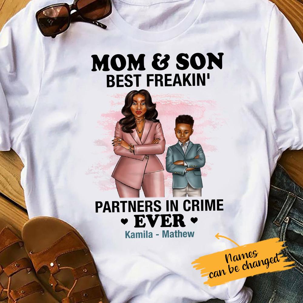 Personalized Bwa Mom T Shirt