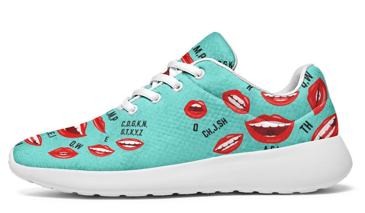 Pronunciation Chart Running Shoes Sport Sneakers