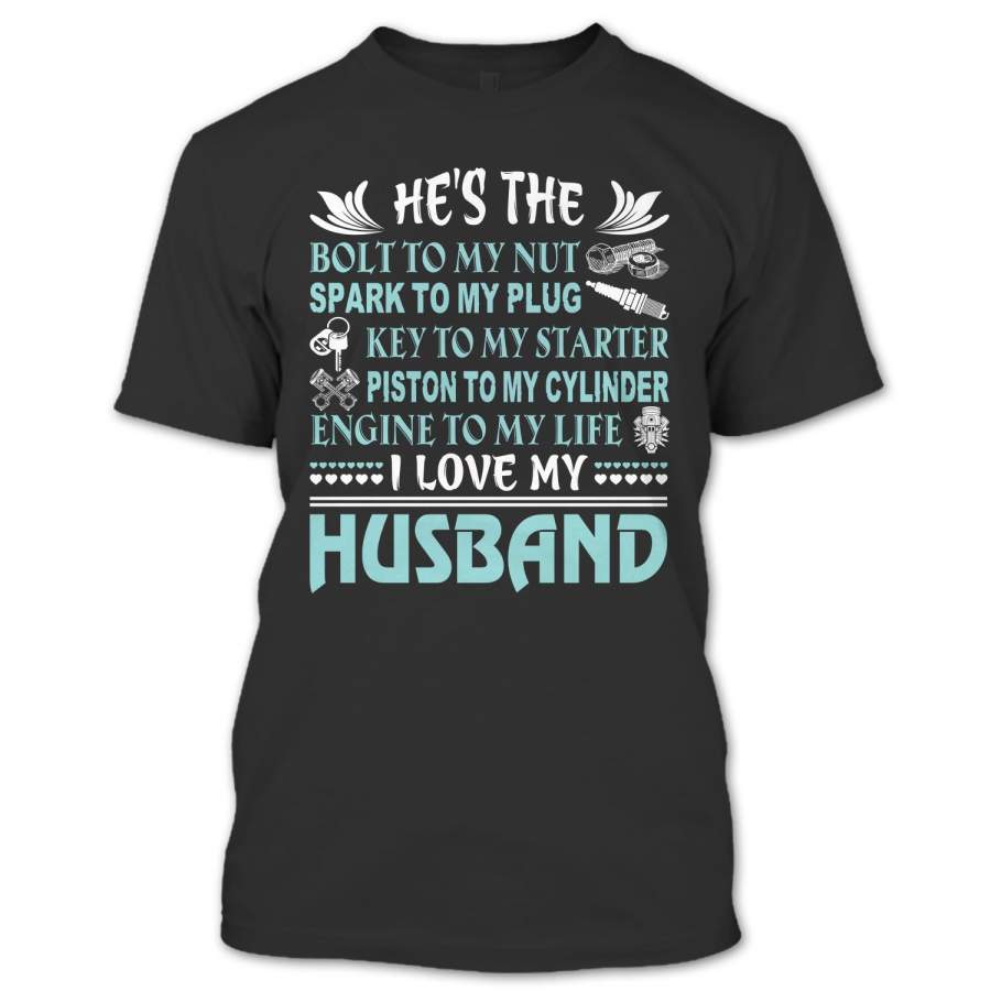 I Love My Husband T Shirt, Proud Couple Shirt, Love Shirt