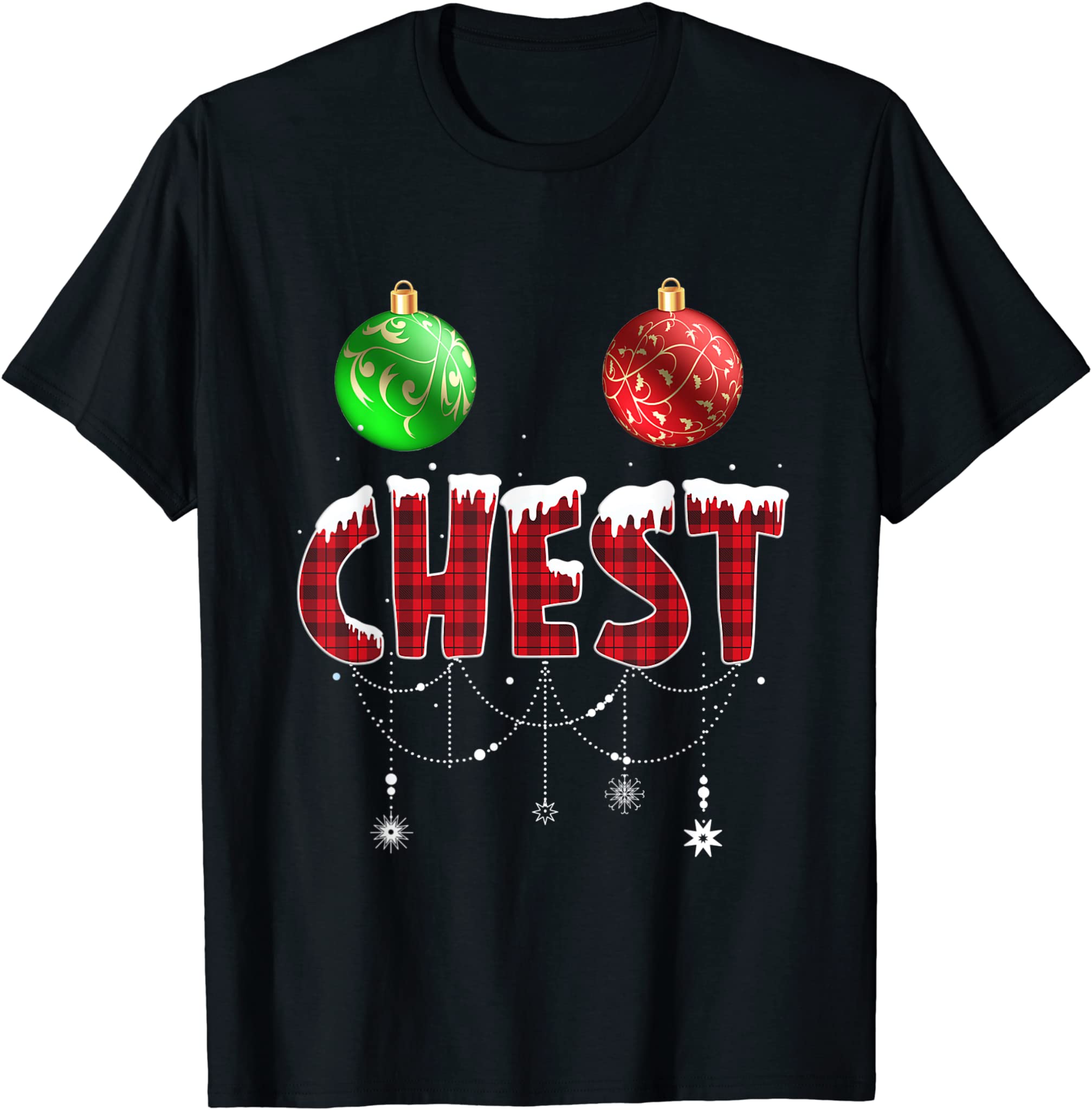 Chest Nuts Christmas T Shirt Matching Couple Chestnuts T-Shirt