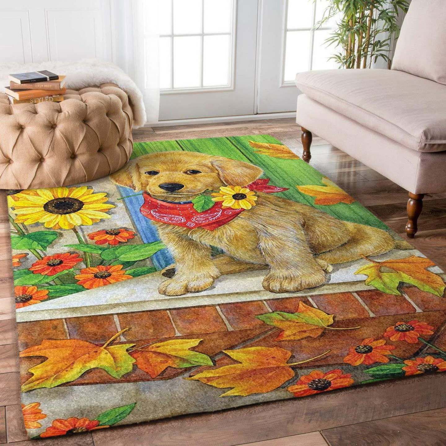 Labrador Retriever Puppy Rug TTVNLHW DNNTVN