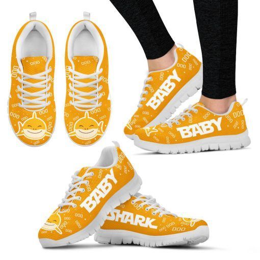 Baby Shark Yellow Sneakers Shoes