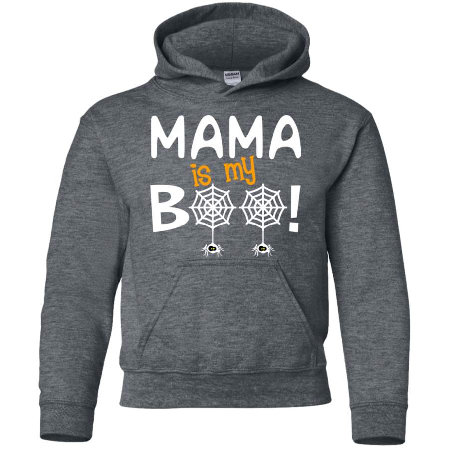 Halloween- Mama is my boo  Youth Hoodie