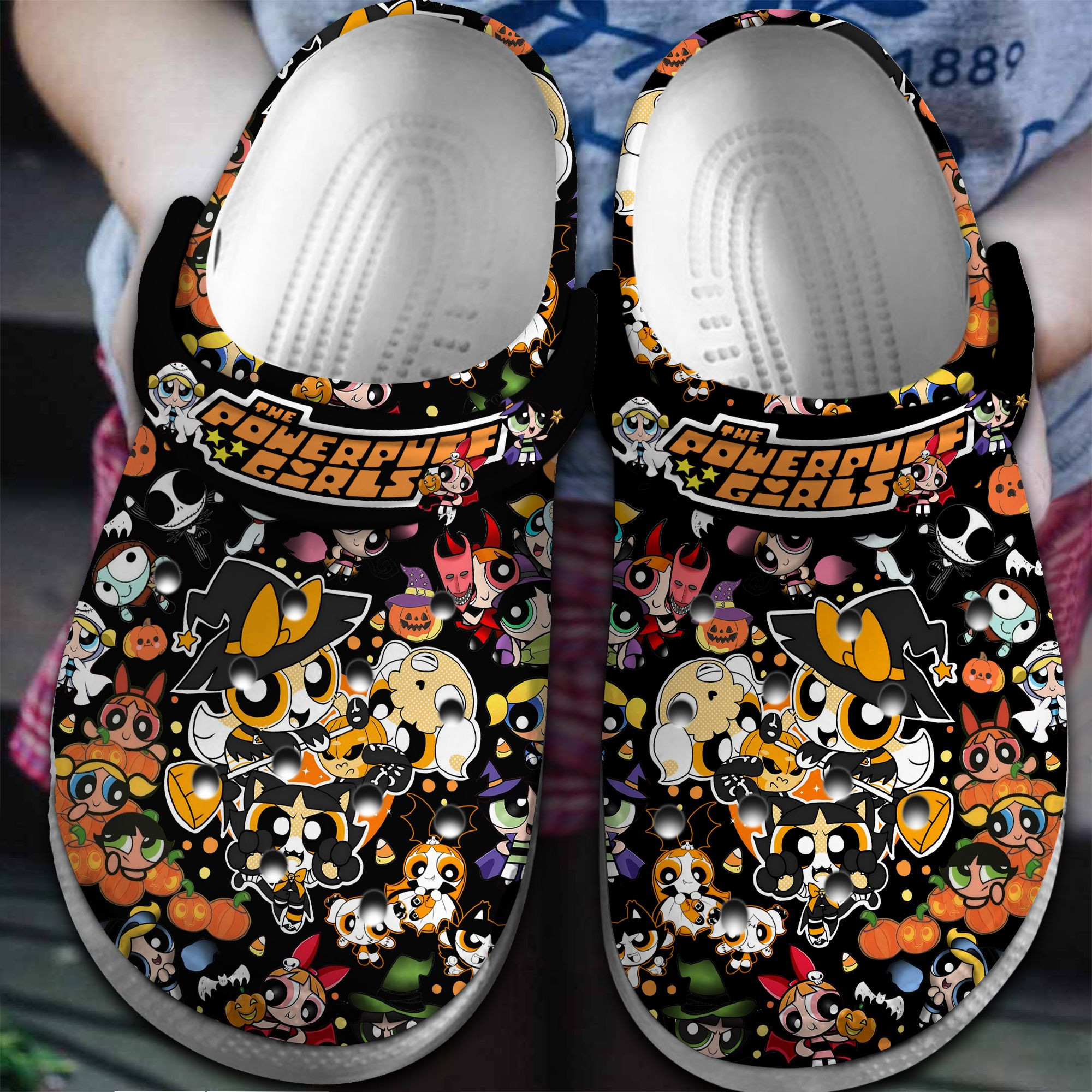 The Powerpuff Girls Movie Crocss Clogs For Men Women And Kid Bm1411-2164-2