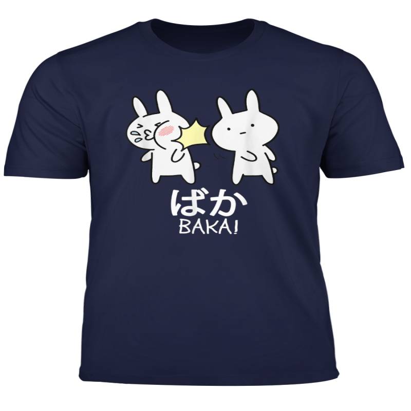 Baka Anime Lover Otaku Manga Gift Rabbit Slap Japanese T Shirt