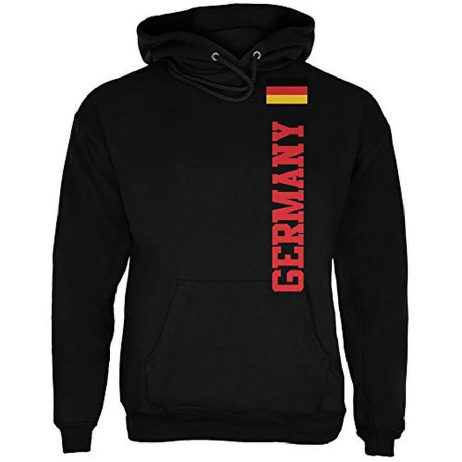 World Cup Germany Black Adult Hoodie