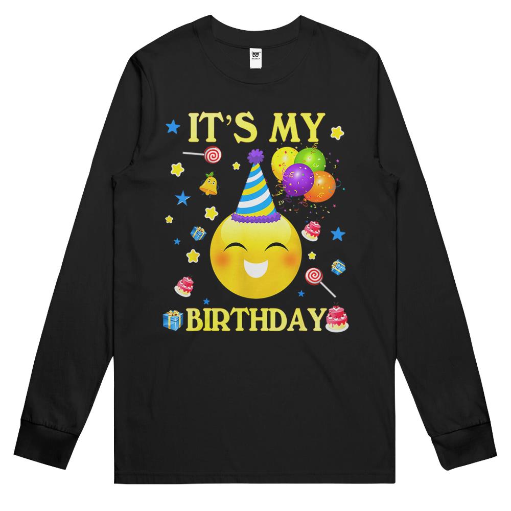 Funny Tee It’S My Birthday Shirt Gift Women Men Boy Girl Long Sleeve T Shirts