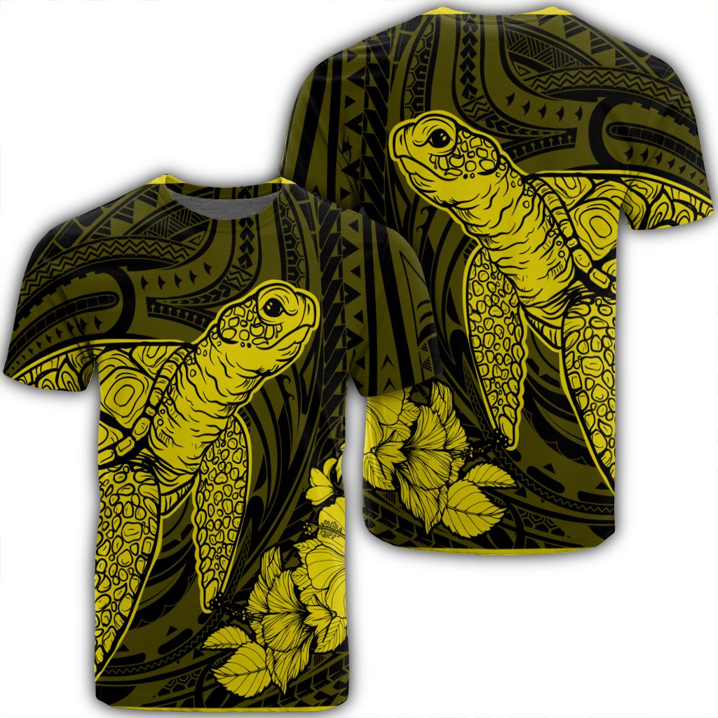 Hawaii Hibiscus Memory Turtle Polynesian Yellow Ah Jr Ha5126