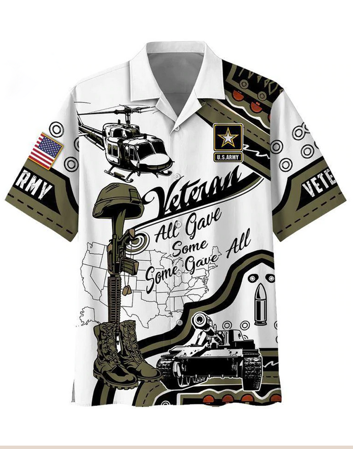 Veteran Us Army Some Gave All Hawaii Shirt Ha13923