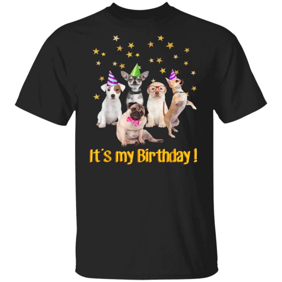 Boys Girls cute dogs Birthday puppy Tshirt