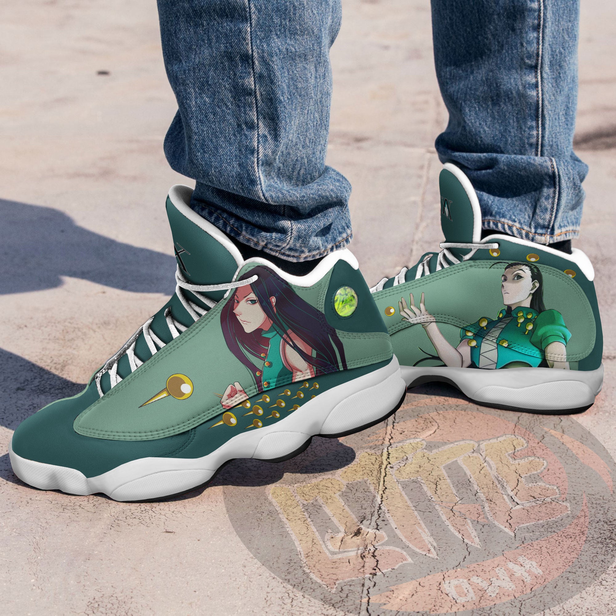 Illumi Zoldyck Shoes Custom Hunter X Hunter Anime Jd13 Sneakers