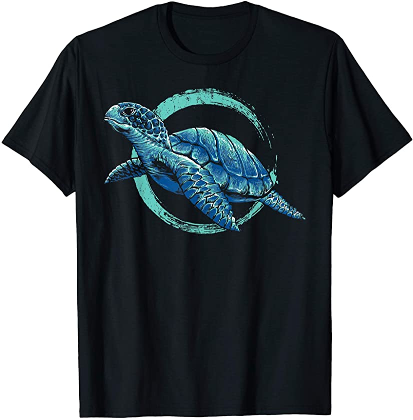 Zoo Keeper Sea Animal Ocean Aquarist Gift Cute Pet Turtle T-Shirt