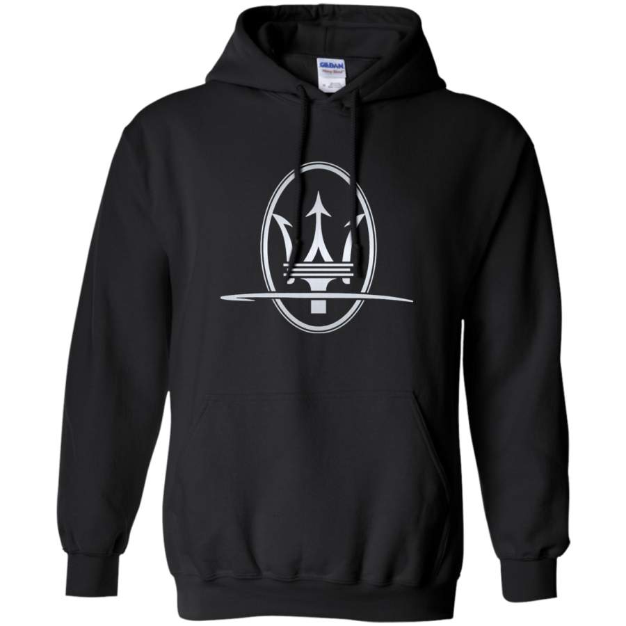 AGR Maserati Silver Gildan Pullover Hoodie