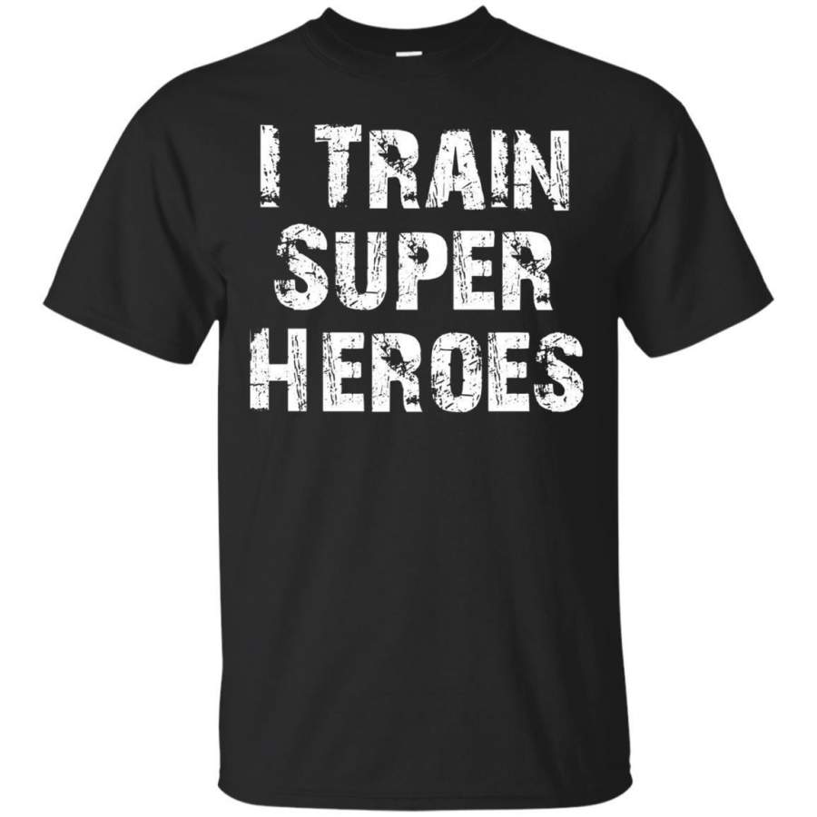 AGR I Train Super Heroes Tshirt For Teachers Gift Lover Jaq T-shirt