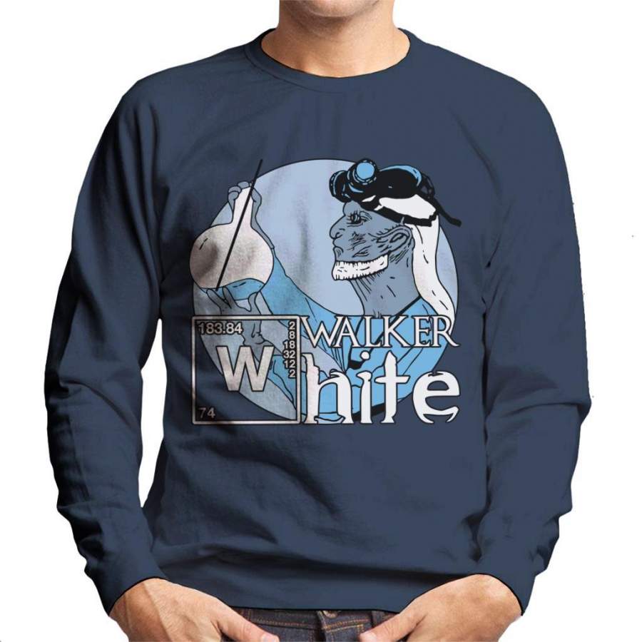 Breaking Bad Walker White Chemical Symbols Game Of Thrones Men’s Sweatshirt