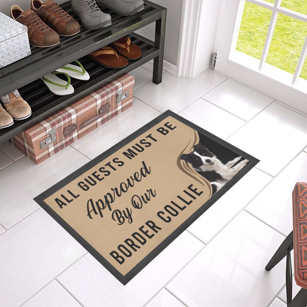 Apayprints – Border Collie 3D All Over Printed Doormat