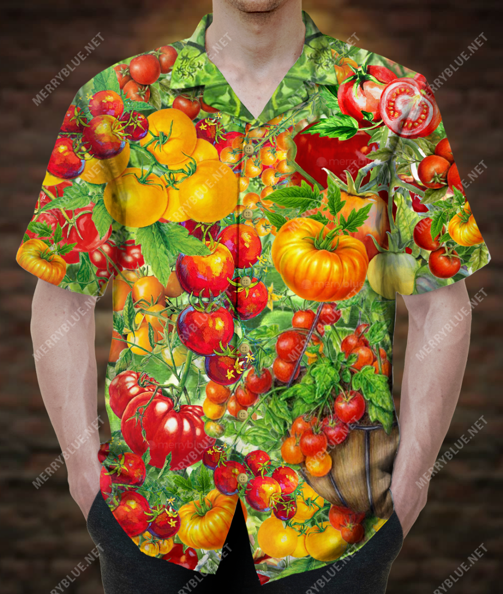 I Love Gardening From My Head Tomatoes Unisex Hawaii Shirt Ha52006