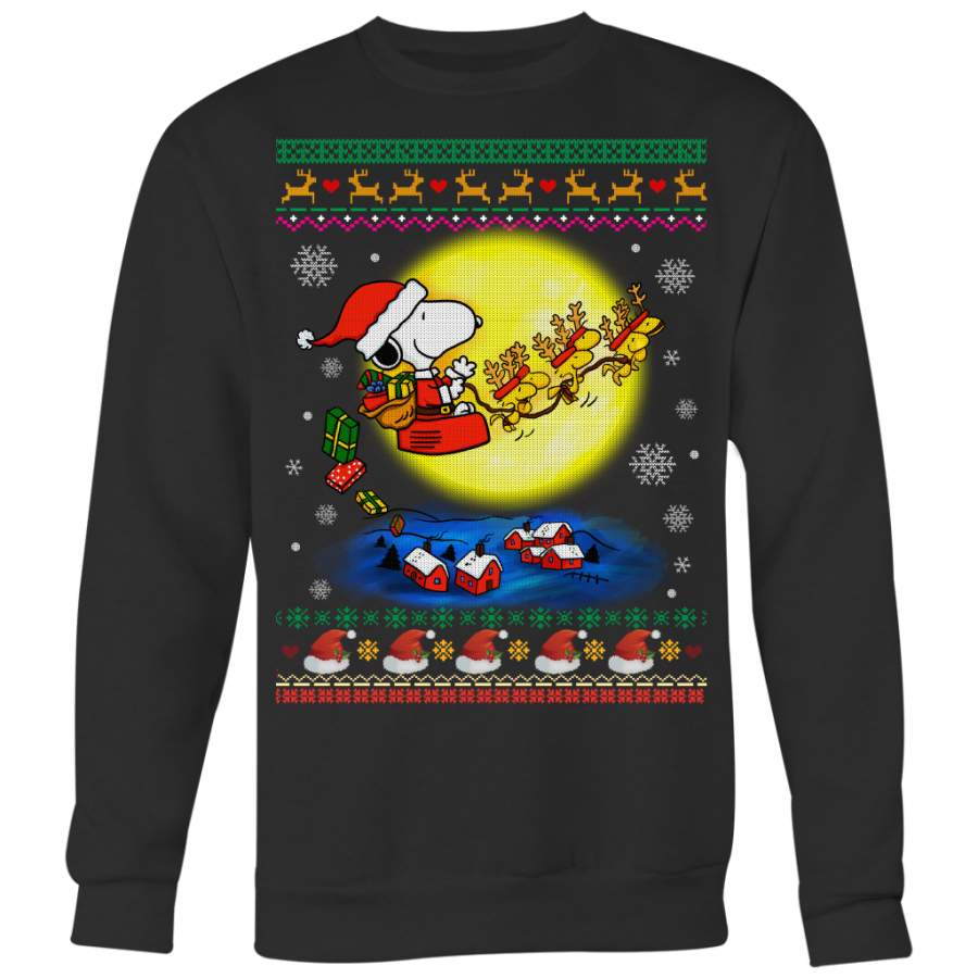 Snoopy Woodstock Peanuts Sweatshirt, Christmas Shirt Snoopy New Fashion