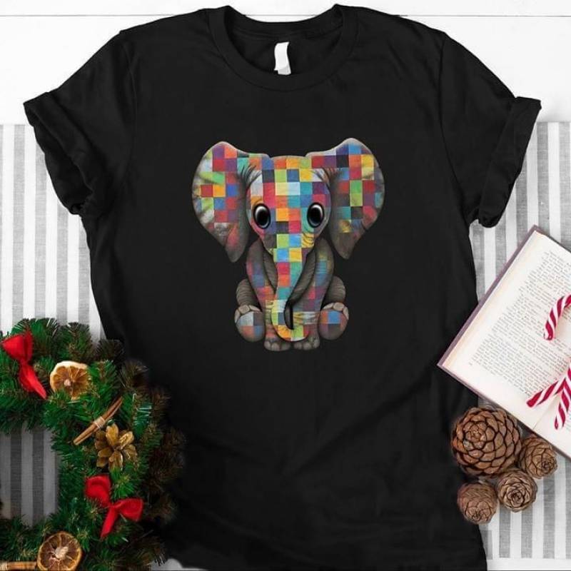 Autism baby elephant shirt