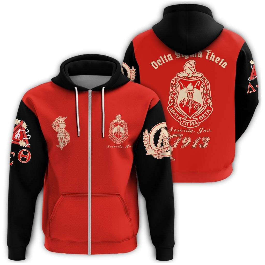 Sorority Hoodie – Dancing Delta Sigma Theta Zip Hoodie