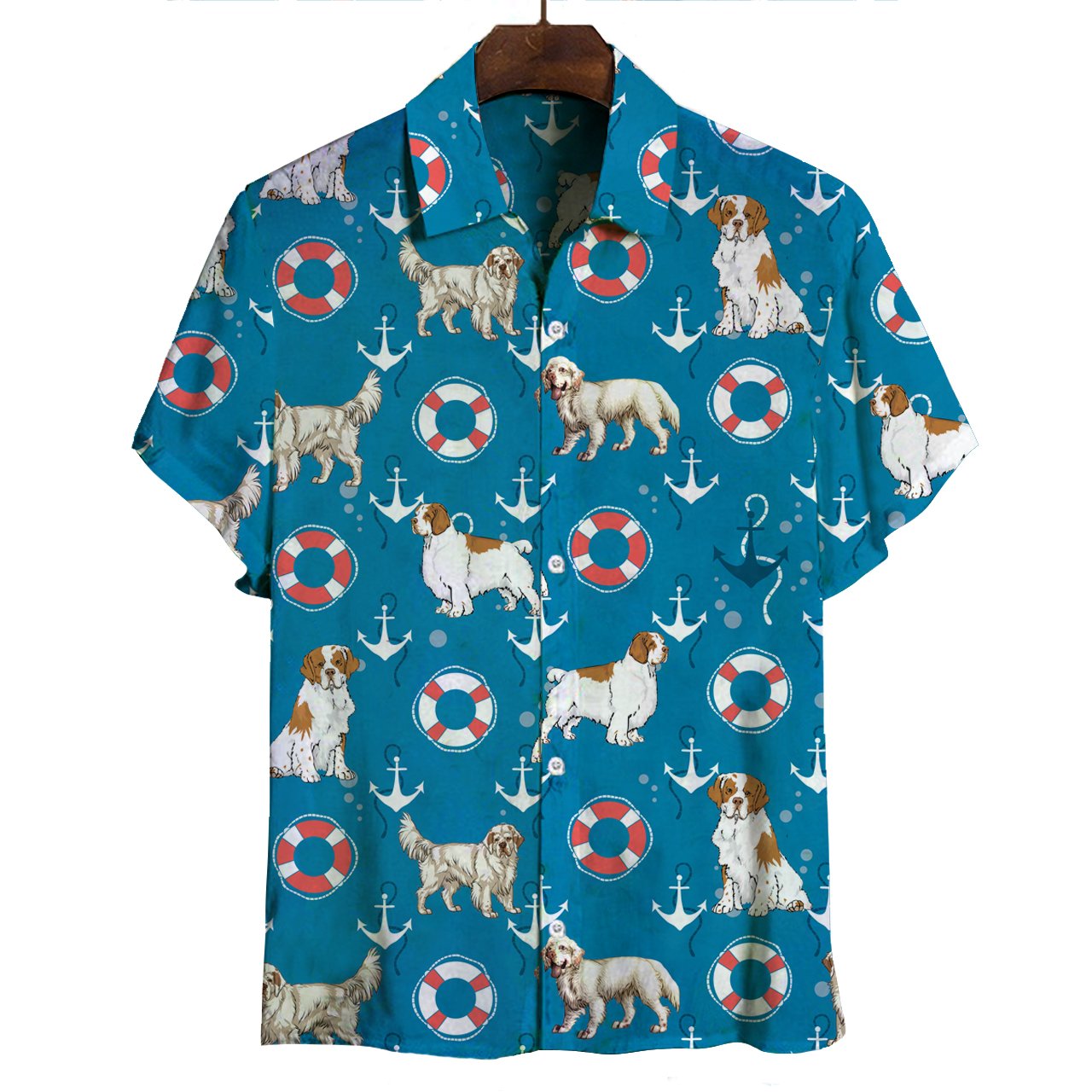 Clumber Spaniel Hawaii Shirt Ha47056