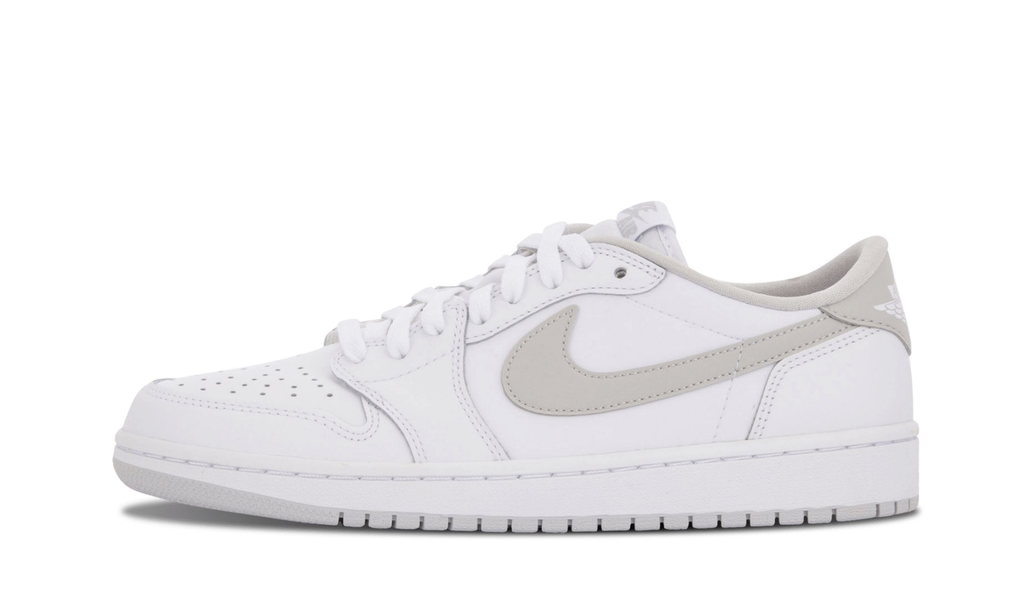 JD 1 Retro Low OG White Neutral Grey &#8211 2015 Release SNK412747366