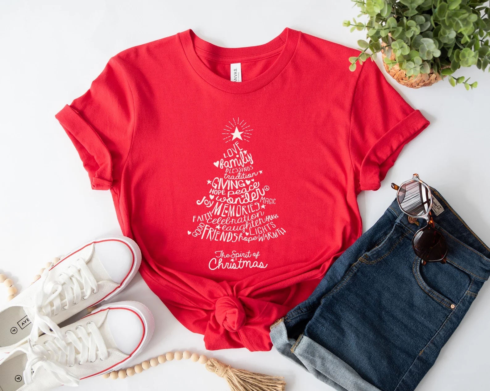 Christmas Trees Shirt, Christmas Shirts for Women, Christmas Tee, Christmas TShirt, Shirts For Christmas,Cute Christmas t-shirt,Holiday Tee