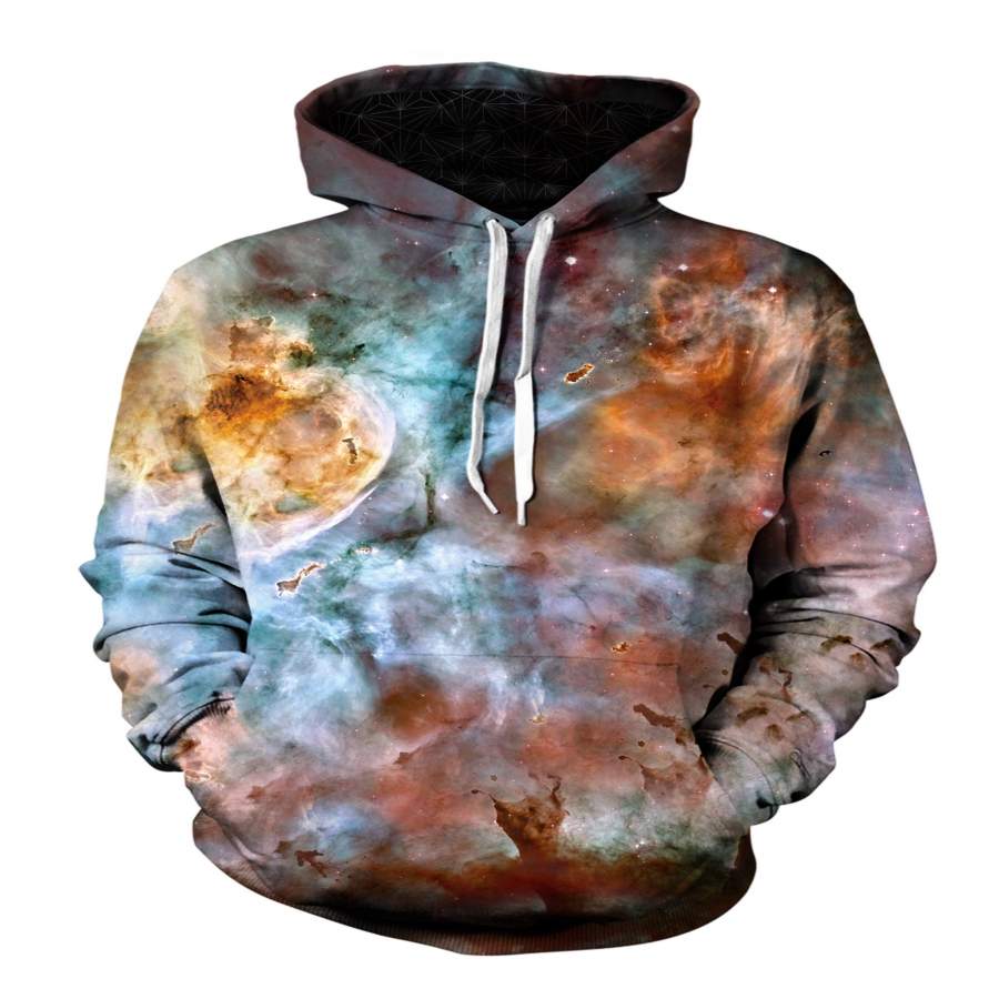 Abstracted Nebula Unisex Hoodie (Ready To Ship)