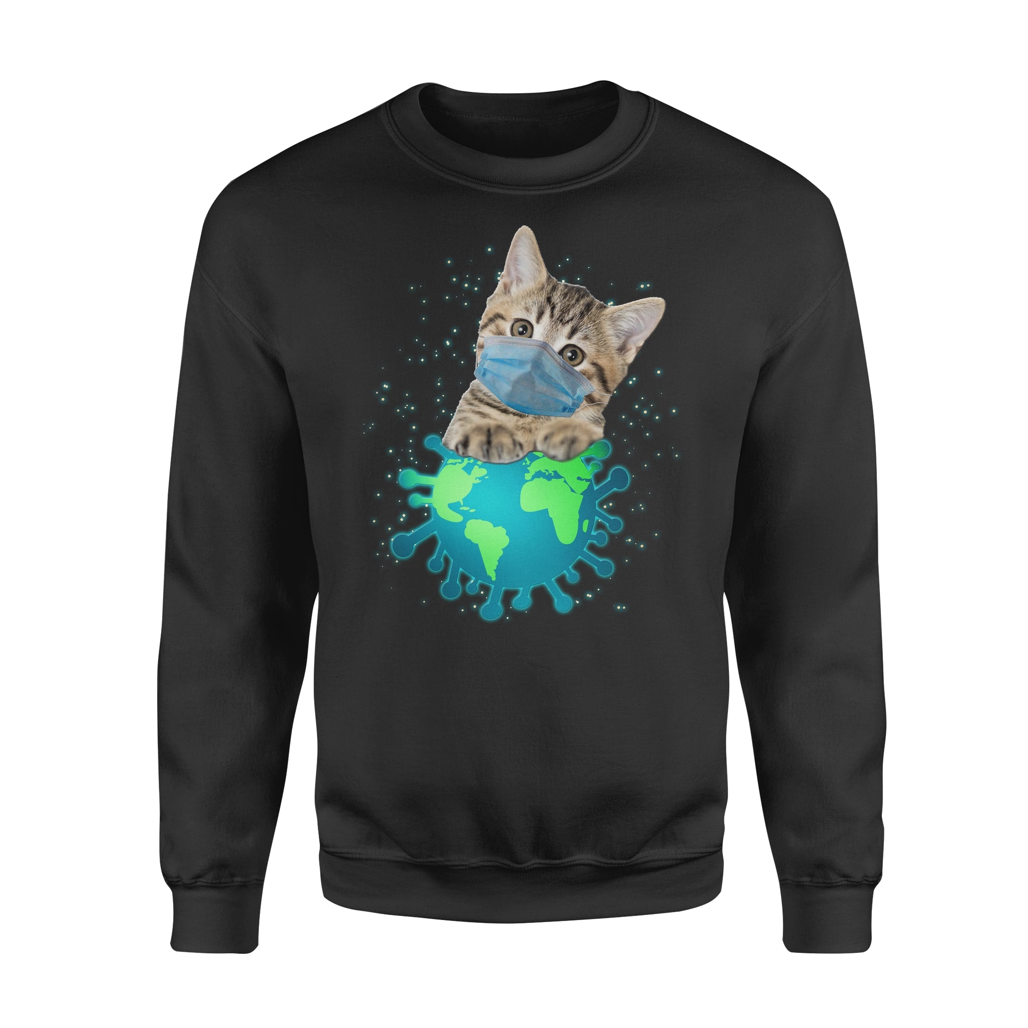 Cats in pandemic cute – Standard Crew Neck Sweatshirt