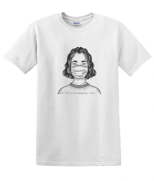 Woman in medical mask RS T Shirt