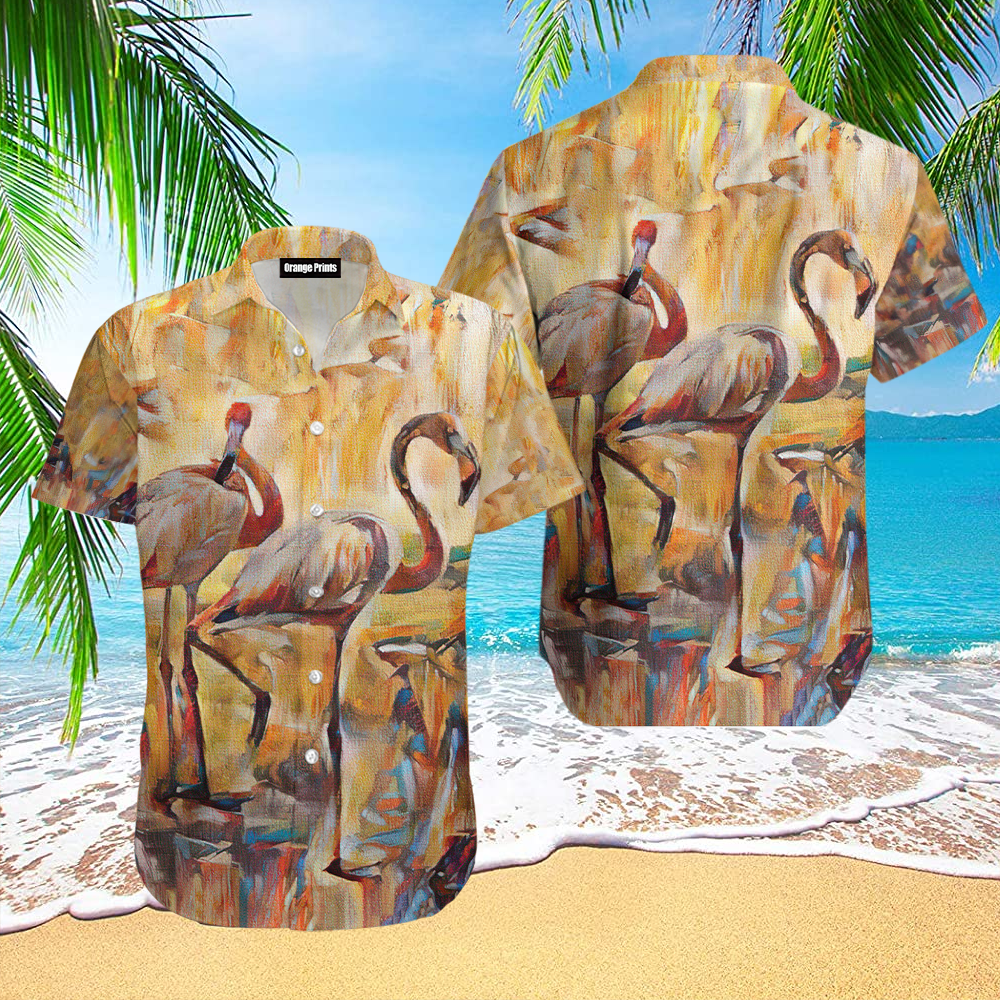 Flamingo Hawaii Shirt For Men Women Ha105978