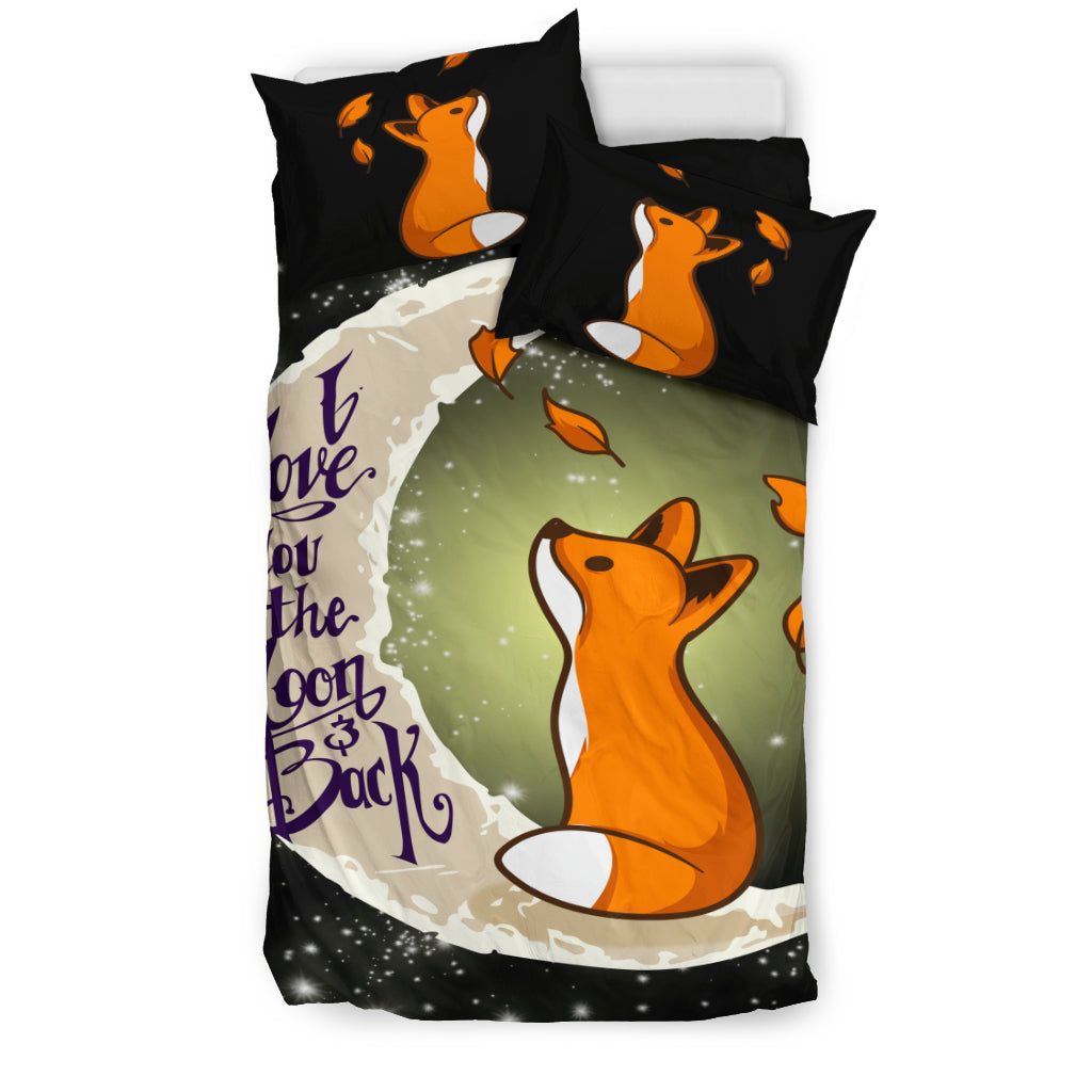 Little Fox Bedding Set Duvet Cover And Pillowcase Set