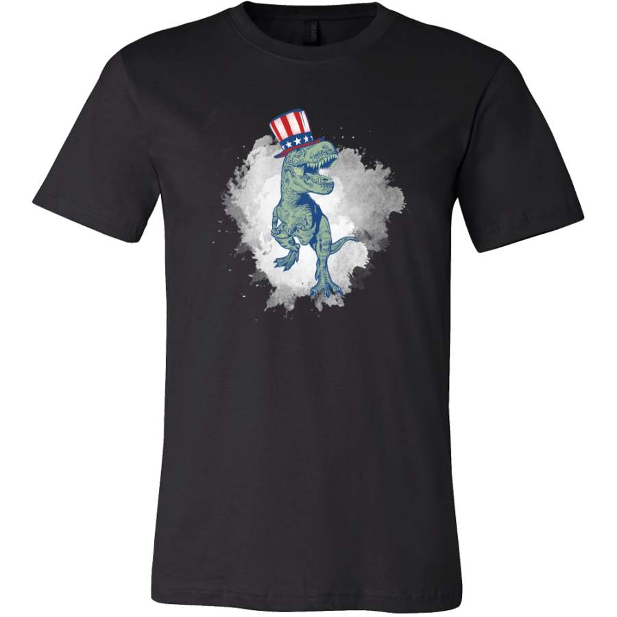 T-Rex Patriotic USA Dinosaur Animal Love Dinos T-shirt